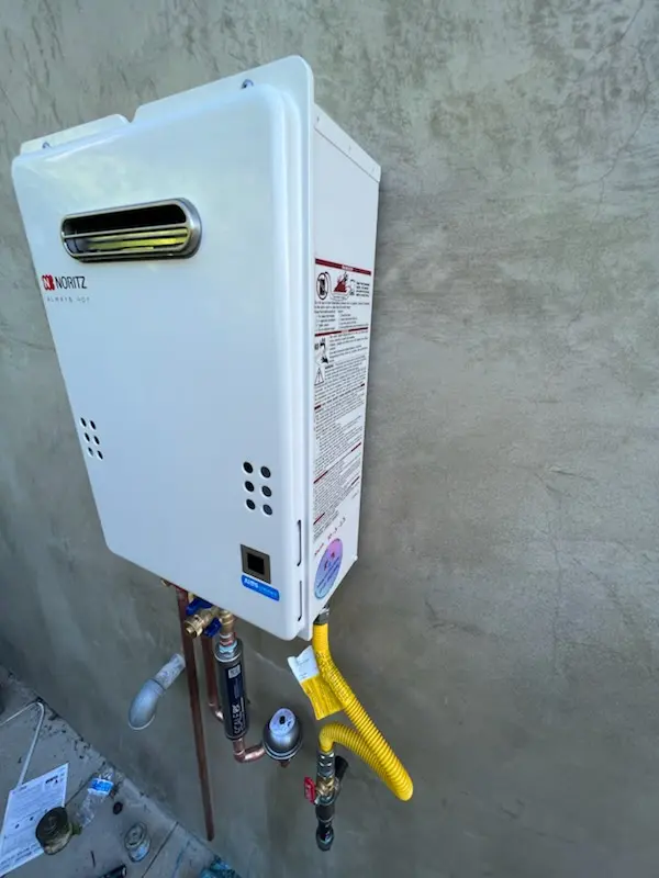 Tankless water heater installation for Wildrose Valley homes